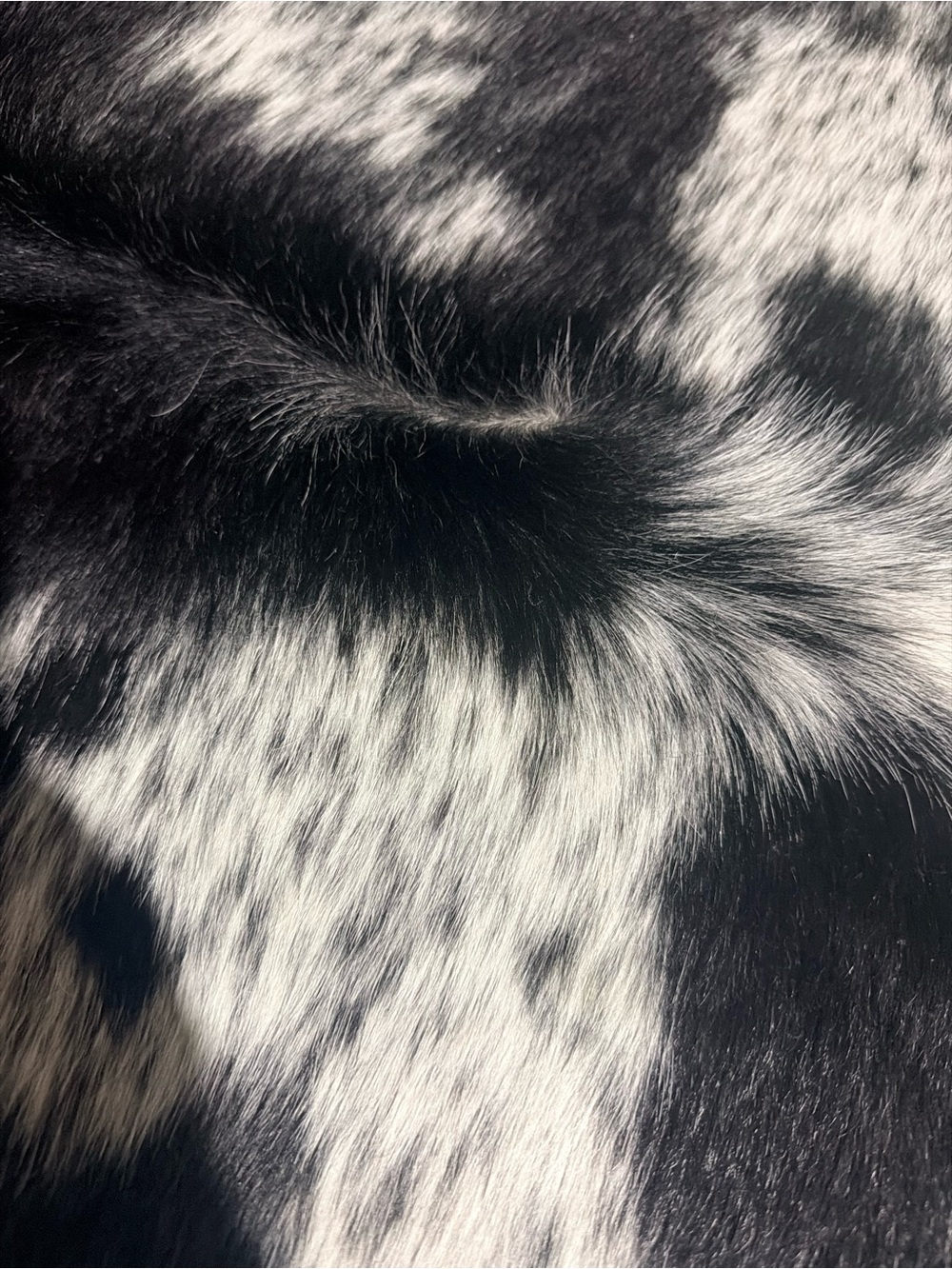 Real Cowhide Accent Rug - Picture 3 of 4